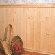 6 ft. Knotty Pine Wainscot Moulding Kit  	 