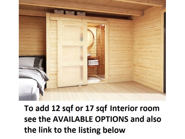 Allwood Aruba | 211 SQF  Cabin Kit -  SHIPPING COSTS APPLY - Financing Available