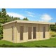 Allwood Aruba 2 | 209 SQF  2-Room Cabin Kit - SHIPPING COSTS APPLY- Financing Available