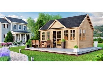Allwood Claudia | 209 SQF cabin kit * SHIPPING COSTS APPLY- Financing Available