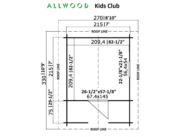 Allwood Playhouse Kids Club | 47 sqf