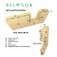 Allwood  Eagle Vista | 1376 Sqf cabin kit - SHIPPING COSTS APPLY - Financing Available