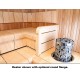Harvia Cilindro 8 kW Electric sauna Heater - U.S. approved model 
