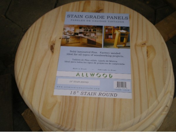 1 X 18 Pine Round Table Top, Round Table Tops Canada