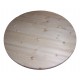 1" x 42" Pine Round Table Top 