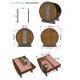 Allwood Barrel Sauna #160 EHC 3-person sauna ** Electric Heater ** 
