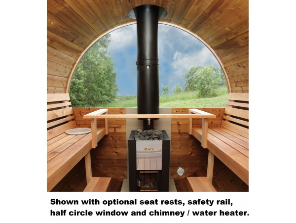 Allwood Barrel Sauna #330 WHC - SHIPPING COSTS APPLY - Financing Now Available