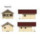 Allwood Timberline | 483 SQF cabin kit - SHIPPING COSTS APPLY-  Financing Available