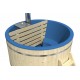 Allwood Wood Fired hot tub #160-IP - FREE SHIPPING